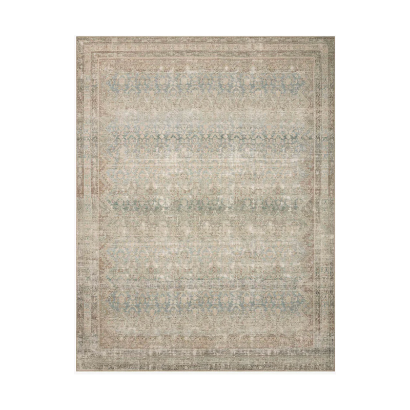 Aubrey Rug in Jade/Natural