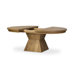 Leif Round Extension Dining Table 60"