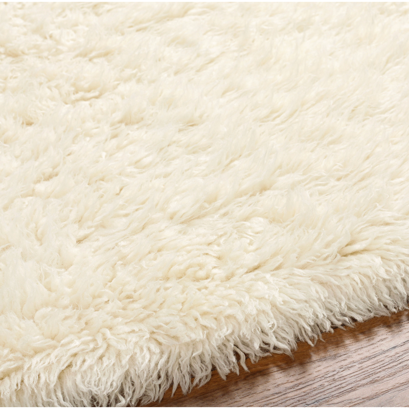 Alpaca Shag Rug in Cream