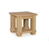 Morey End Table in Natural
