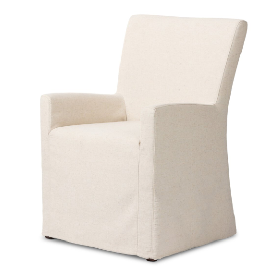 Vista Slipcovered Dining Armchair