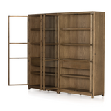 Millie Double Cabinet in Drifted Oak