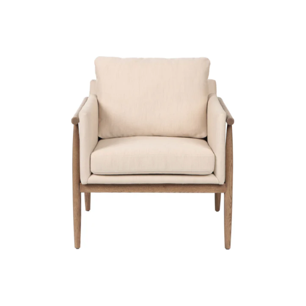 Bronte Club Chair in Beige