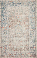 Jules Area Rug - Natural/Ocean