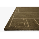 Barrow Rug in Olive/Natural