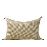 Check Cushion | Blue