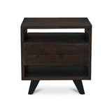 Madagascar Nightstand in Dark Brown