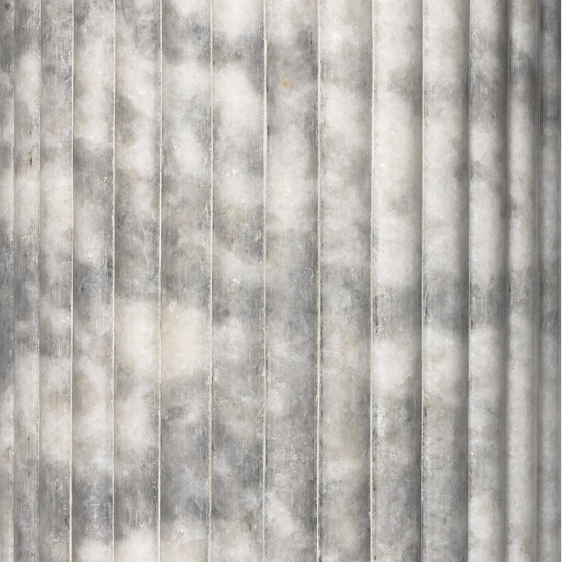 Oranda End Table in White Marble