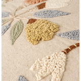 Lunaflora Embroidered Cushion