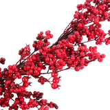 Berry Garland in Red