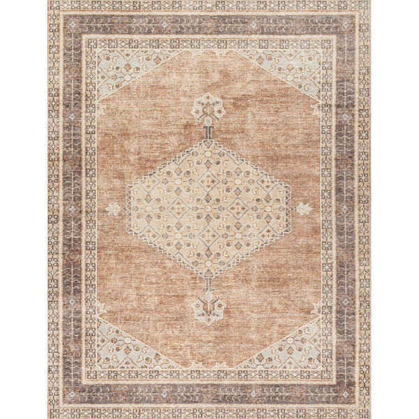 Lila Rug in Saddle/ Tan