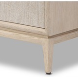 Rosenell 6 Drawer Dresser in Natural Oak Veneer