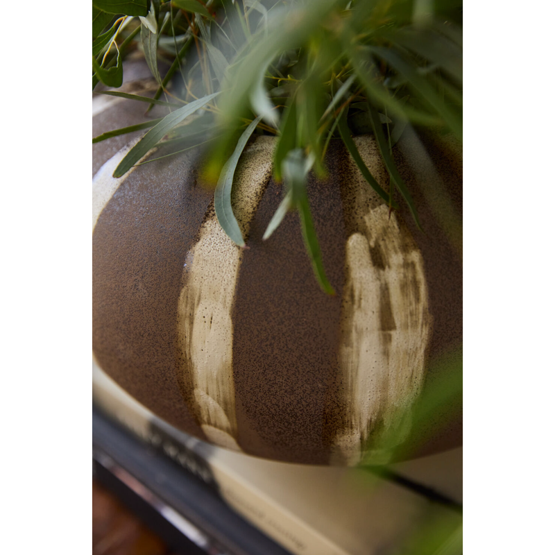 Atwood Vase in Brown