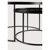 Tray Round Coffee Table Set
