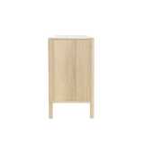 Runway 6 Drawer Dresser in Light Oak