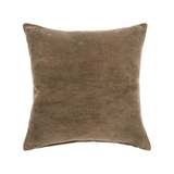 Vera Velvet Cushion 18" x 18" - Carob