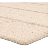 Bavell Almeda Rug in White Swan/Humus