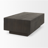 Hayden Rectangular Coffee Table in Dark