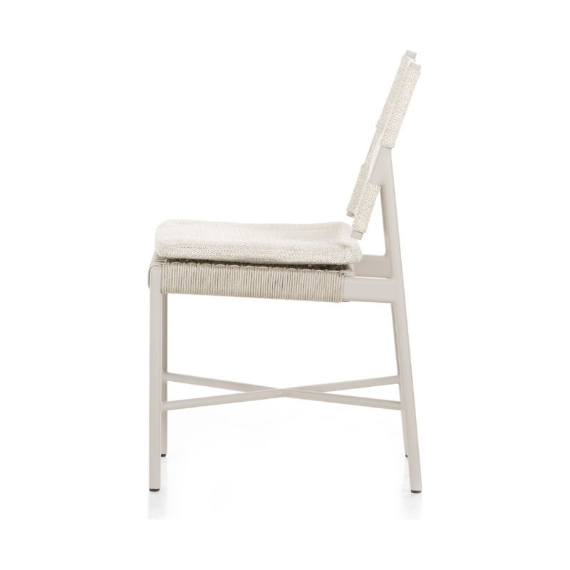 Miller Outdoor Dining Chair in Faye Sand