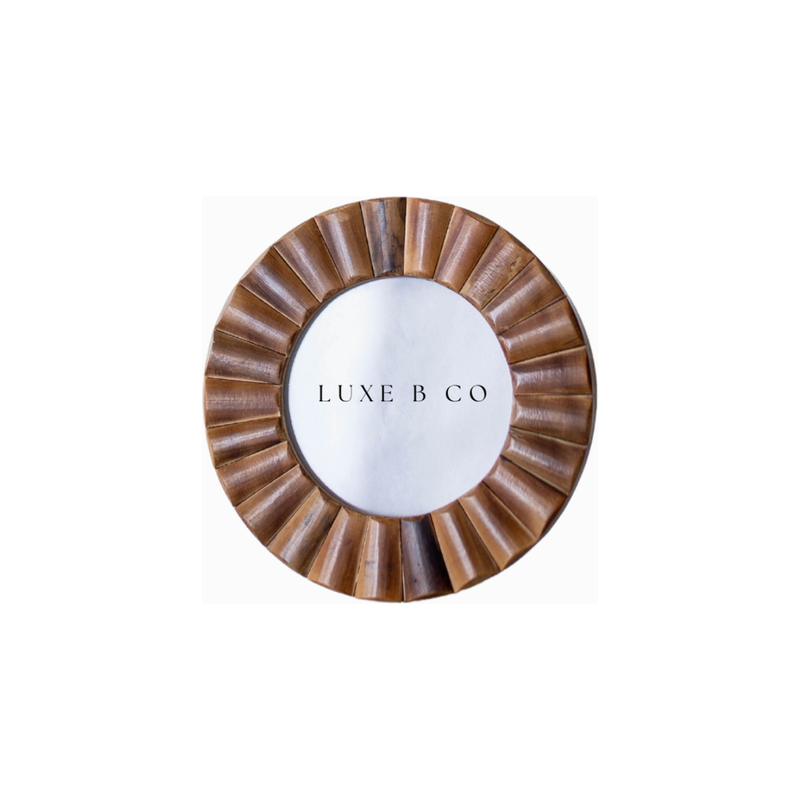 Cane Disc Photo Frame