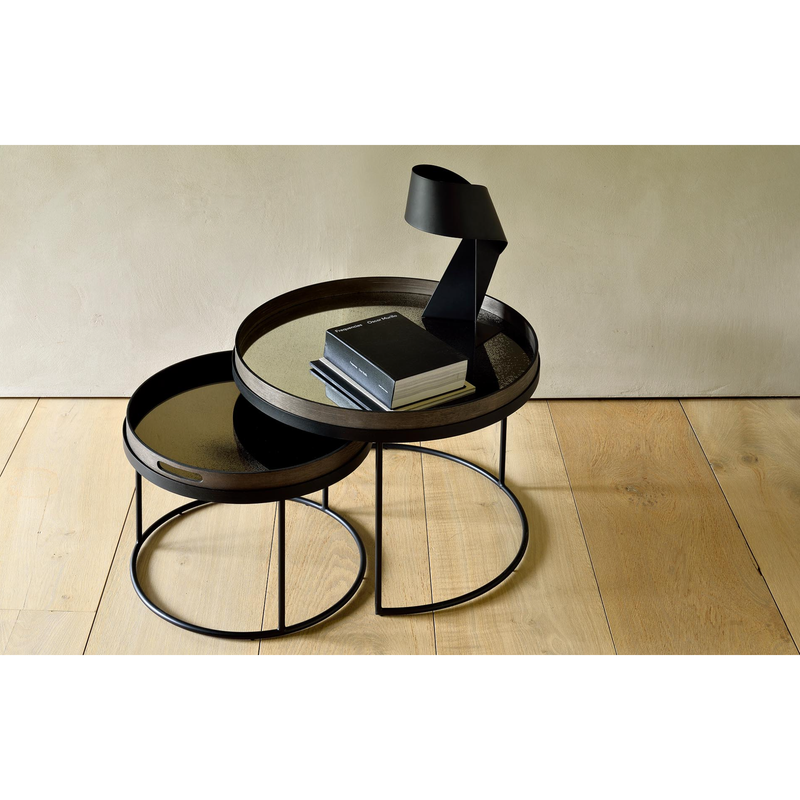 Tray Round Coffee Table Set