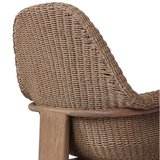 Santoro Outdoor Chair in Ellor Brown