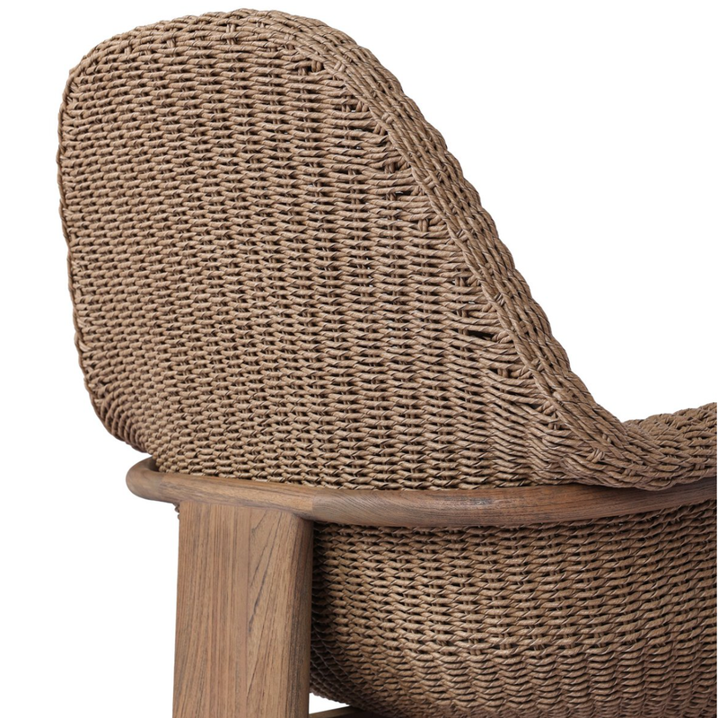 Santoro Outdoor Chair in Ellor Brown