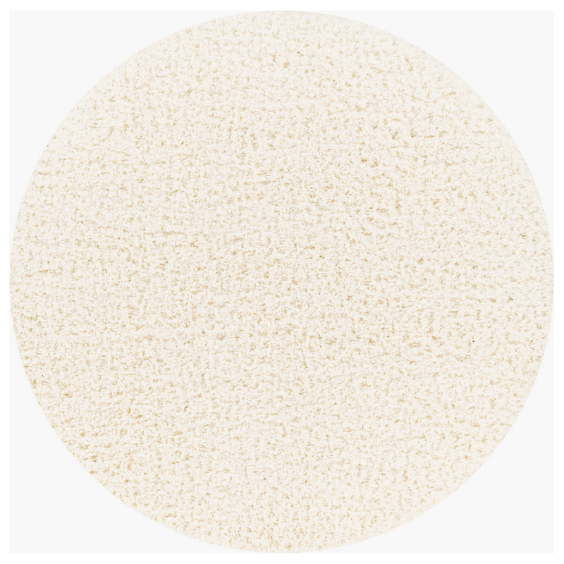 Angora Shag Rug in Cream