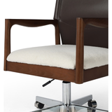 Lulu Desk Chair in Espresso