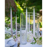 12" Danish Taper Candle Off White | 12 Pack