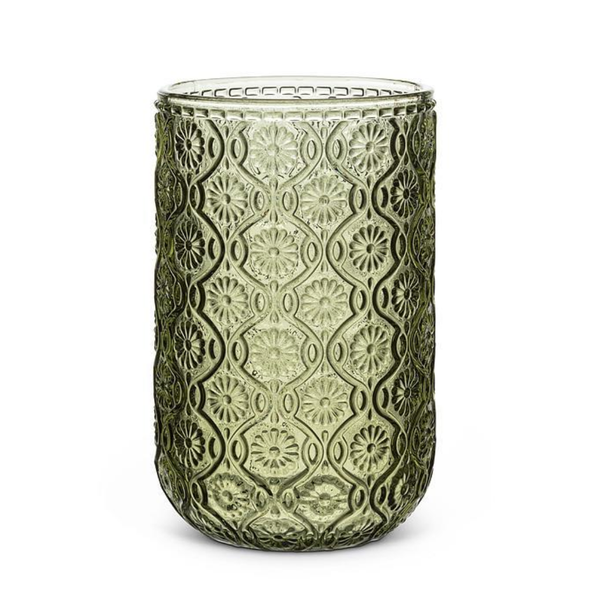 Daisy Glassware Olive