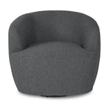 Aspen Swivel Chair - Charcoal