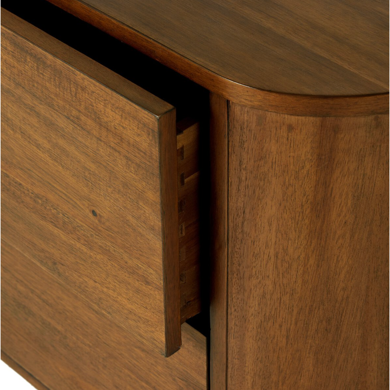 Paden Nightstand in Brown Acacia