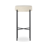 Nocona Stool in Savile Flax