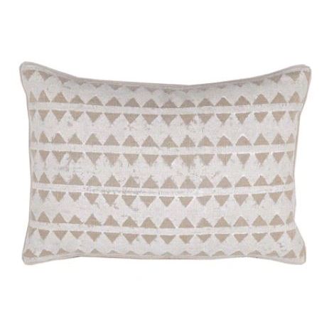 Jasmine Cushion - White