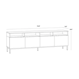 Ambrose Modular Media Console And Cabinet