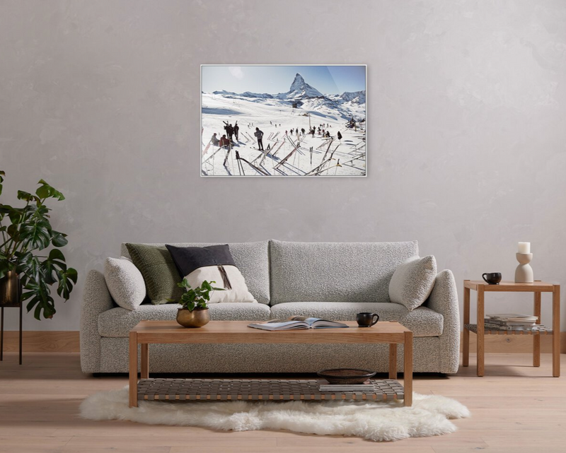 Zermatt Skiing I by Slim Aarons