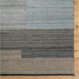 Jocelyn Rug in Blue/Mocha