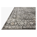 Odette Rug Collection - Charcoal and Silver