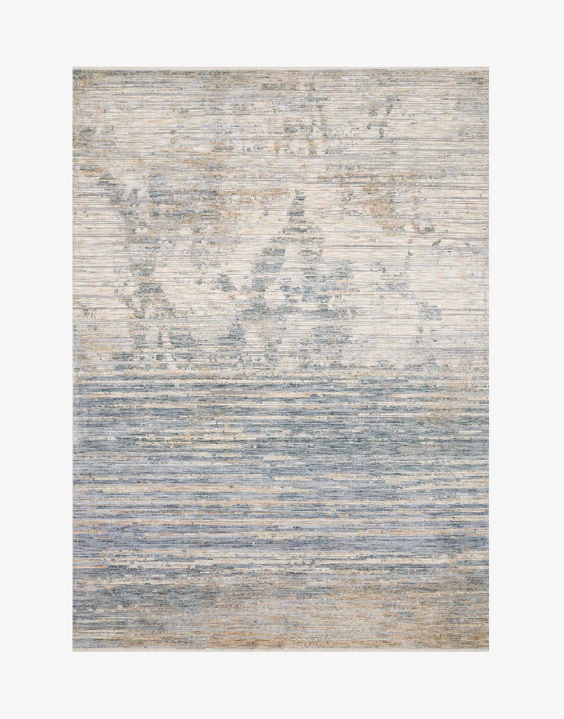 Pandora Rug in Ivory/Blue