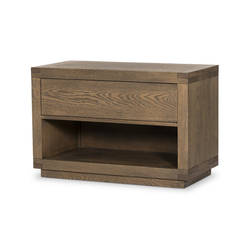 Warby Nightstand in Worn Oak Veneer