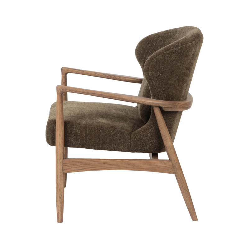 Rhodes Club Chair in Nettle