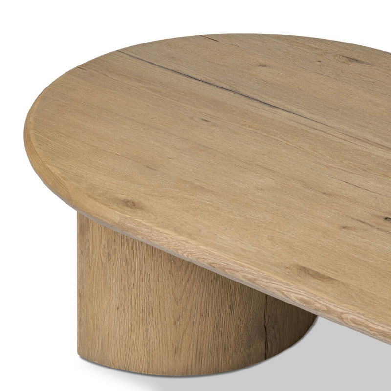 Paden Coffee Table in Worn Oak Veneer