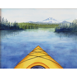 Kayak Escape Watercolour Print