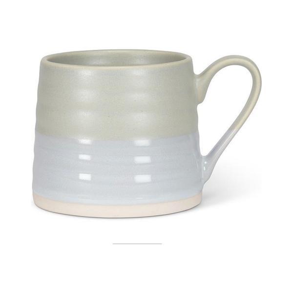Ridged Mug - Sage Green