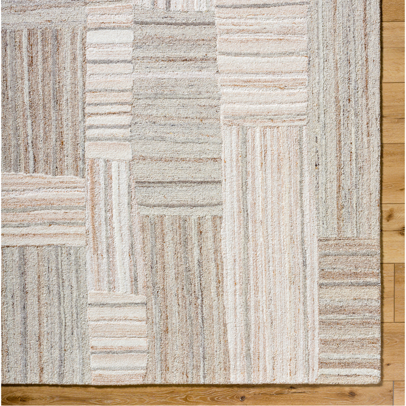 La Puna Rug in Cream/ Mist