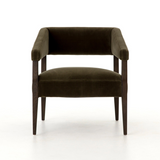 Gary Club Chair in Surrey Olive