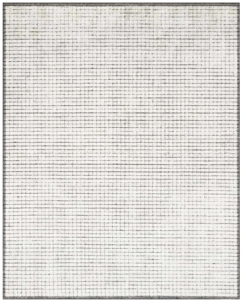 Beverly Ivory and Black Area Rug