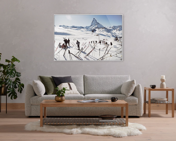 Zermatt Skiing I by Slim Aarons