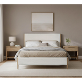 Kamelia King Bed - Sand